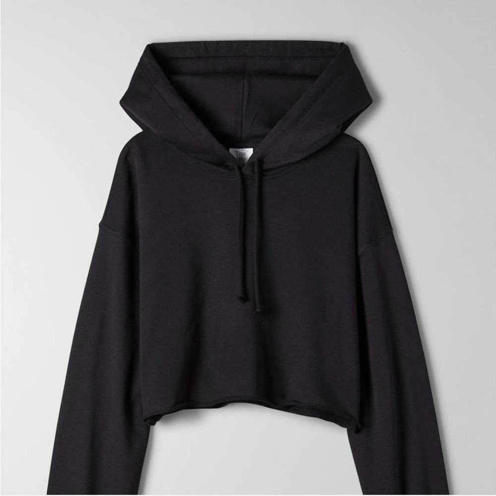 Aritzia TNA black hoodie sweat set
